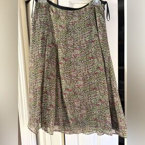 DKNY Multicolor Tweed A-Line Skirt